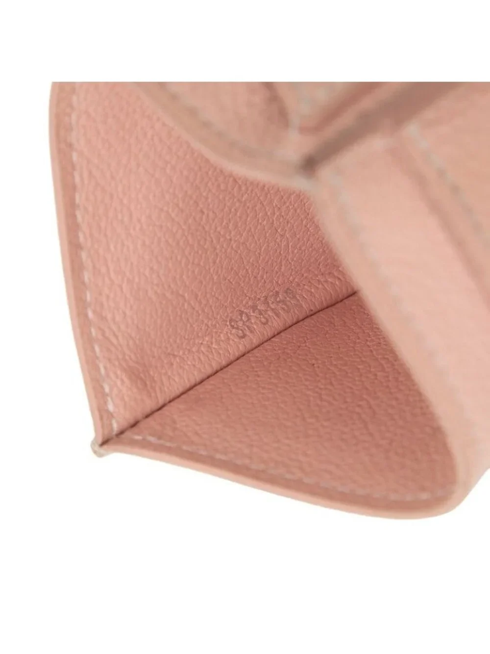 Louis Vuitton Card Holder Lockme Case Rose Ballerine Pink Leather
